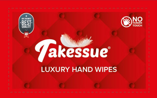 Takessue Luxury Hand Wipes – 1 Carton (1000 Pieces)